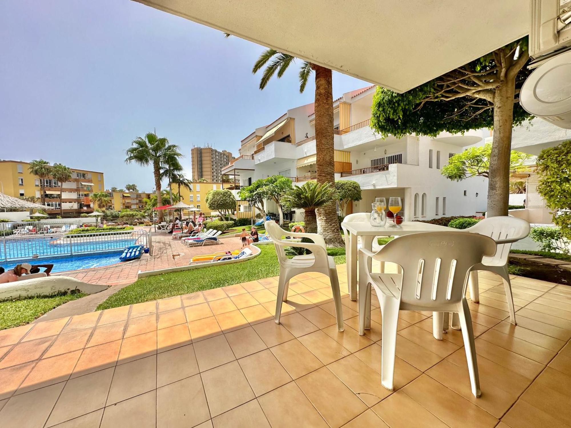 Pool Views Terrace Apartment Los Cristianos  Luaran gambar