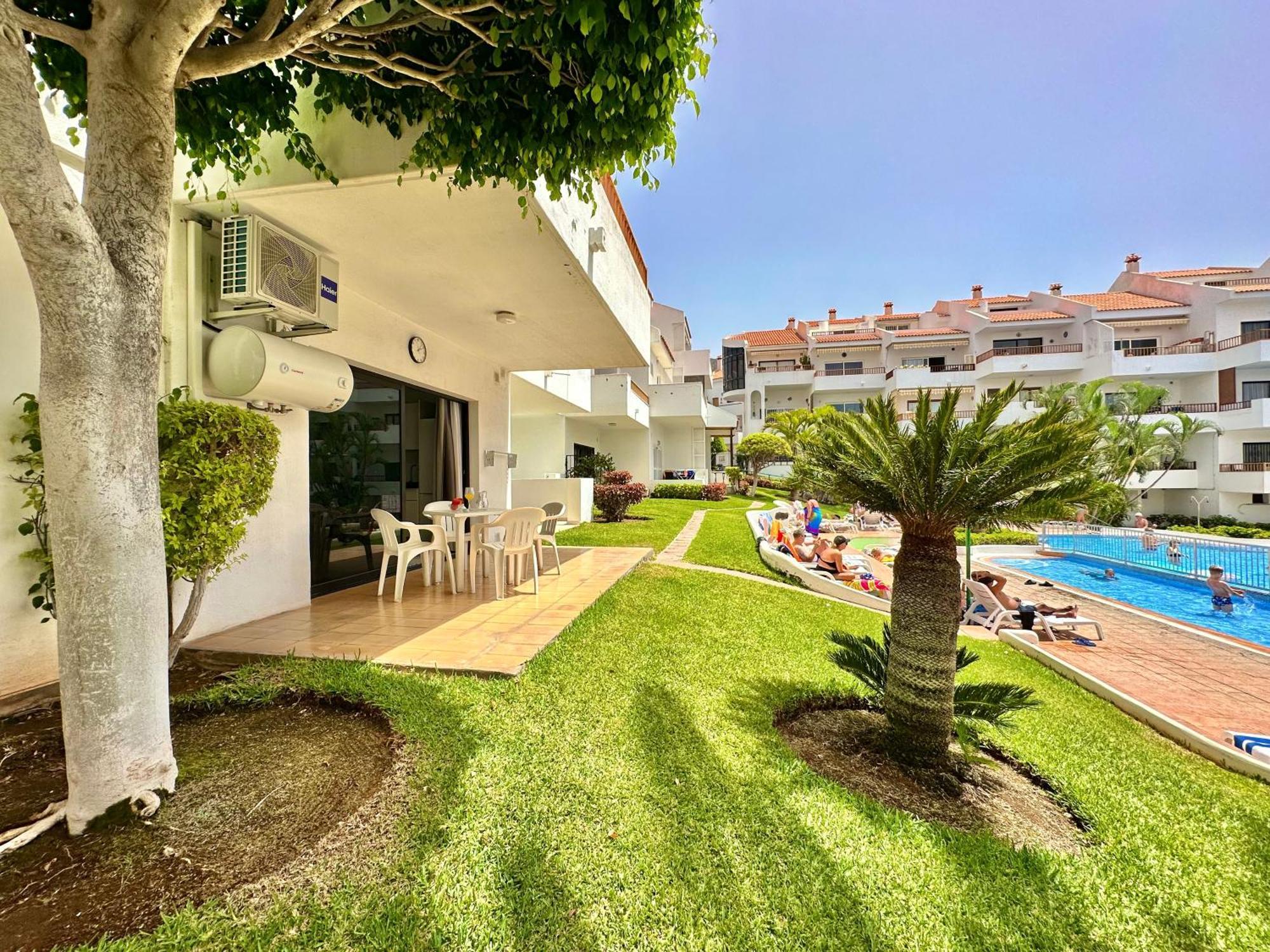 Pool Views Terrace Apartment Los Cristianos  Luaran gambar