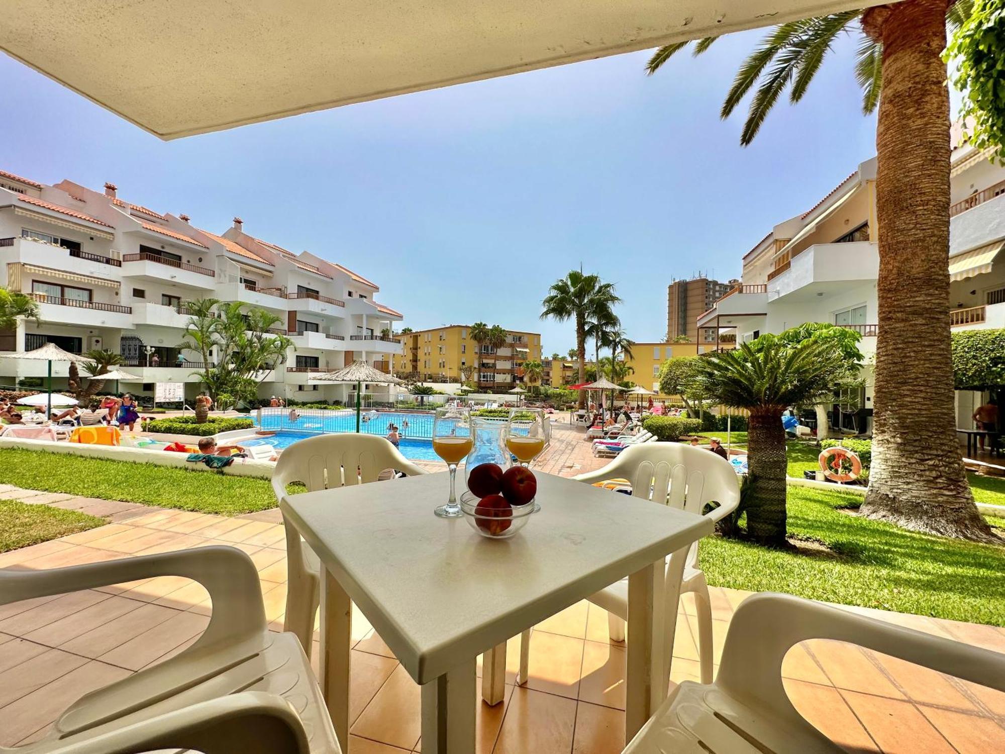 Pool Views Terrace Apartment Los Cristianos  Luaran gambar
